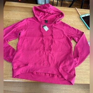 Rue21 NWT pink hoodie sz XL, 22” p2p